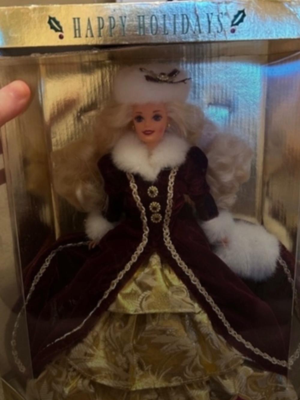 Mattel Happy Holidays Barbie doll special edition